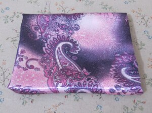 Tela satinada estampada de Cachemira africana, 100cm x 148cm, retazos, para ropa, bufandas, forro, material de tela: color 3