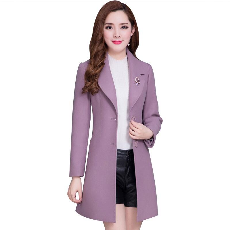 Grande taille manteau en laine femmes vêtements manteaux femmes laine veste longue mince épaississement femmes vestes rouge