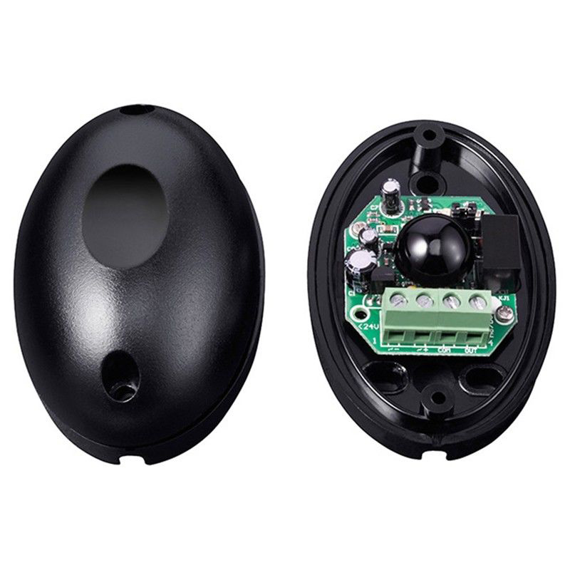 2* Infrared Sensor for Sliding Gate Opener Sensor Beam Safety Photo Cell IR Photocell DC12-24V transmitter+ receiver