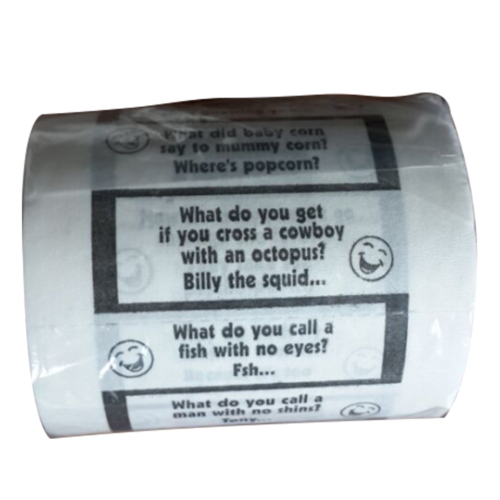 Toilet Paper Rolls Bath Tissue Bathroom Soft 3 Ply Household Funny Numbers jokes Toilet Tissue