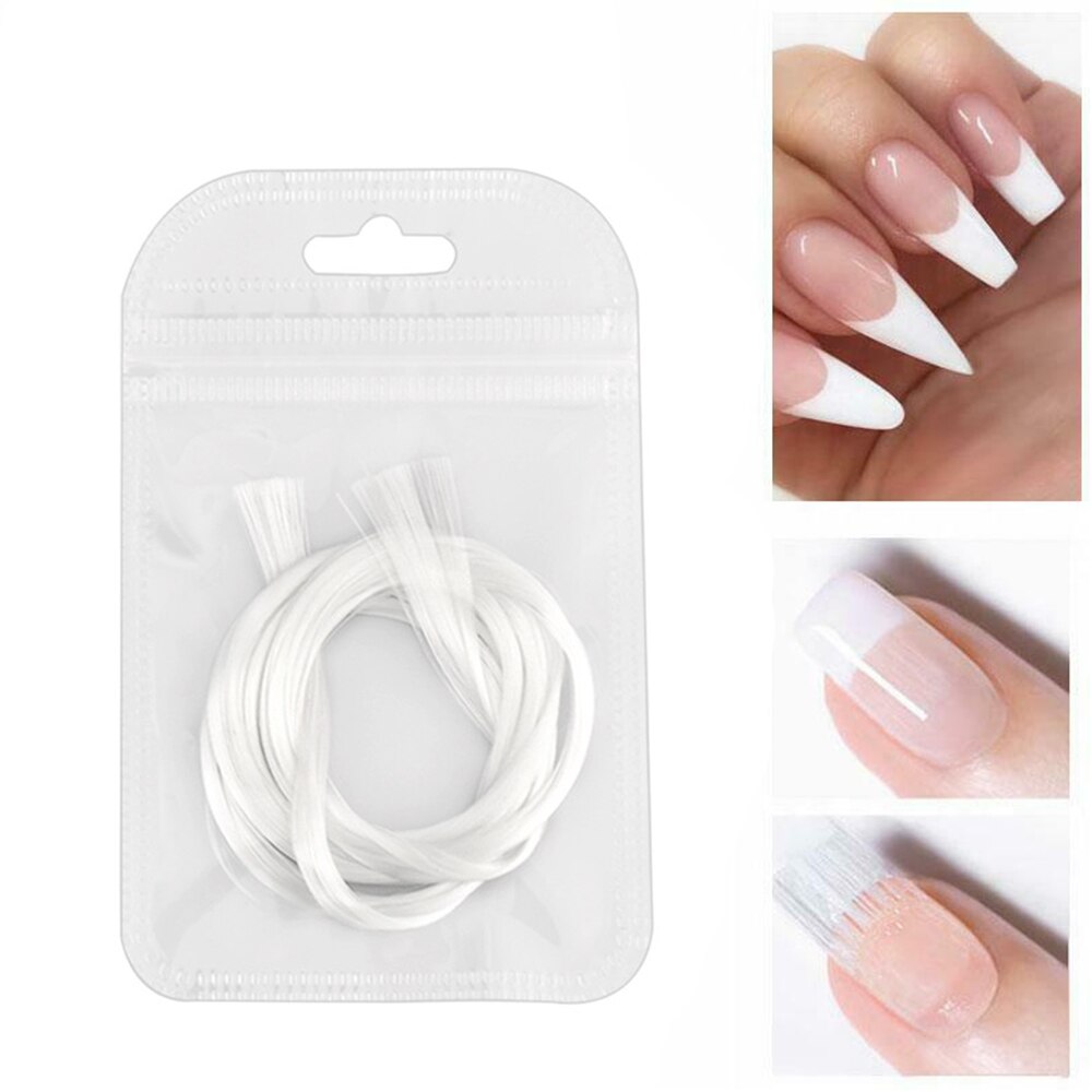 2 m/1.5 m/1 m fibre de verre Extension d'ongle en Fiber de verre bricolage ongles acrylique Extension d'ongle pointe forme Fiber bâtiment manucure Nail Art outil