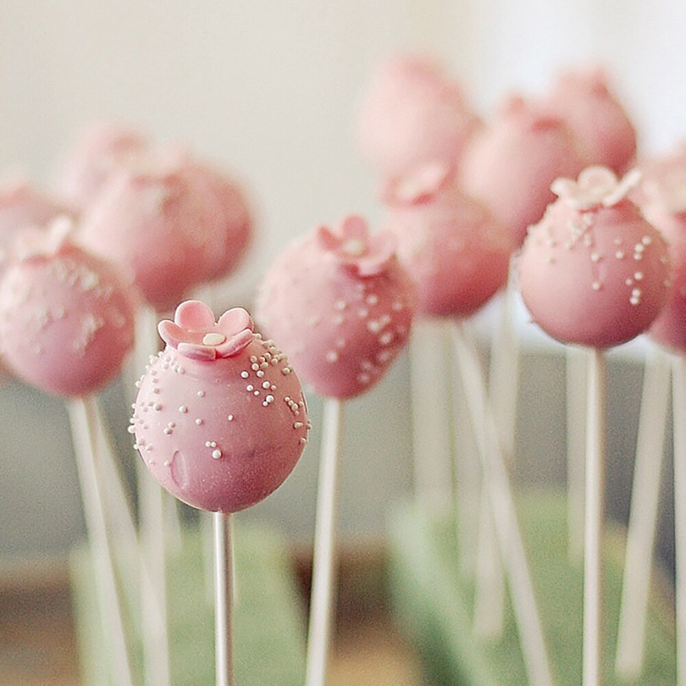 200 st sugpinnar i plast lolly lollipop godis choklad diy dekorationsform