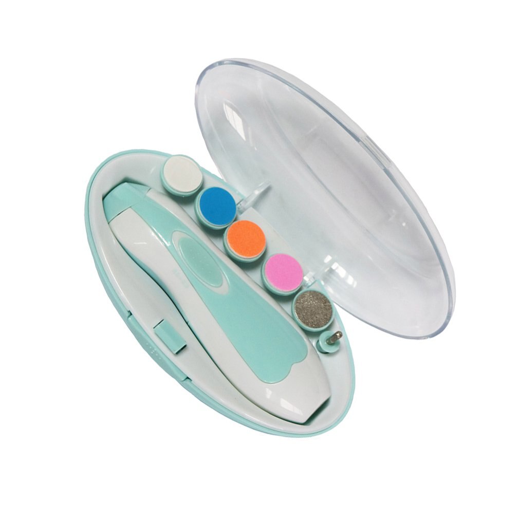 Multifunctional Portable Baby Safety Armor Manicure Set Electric Armor Children Portable Nail Polisher Tool Kits: Default Title