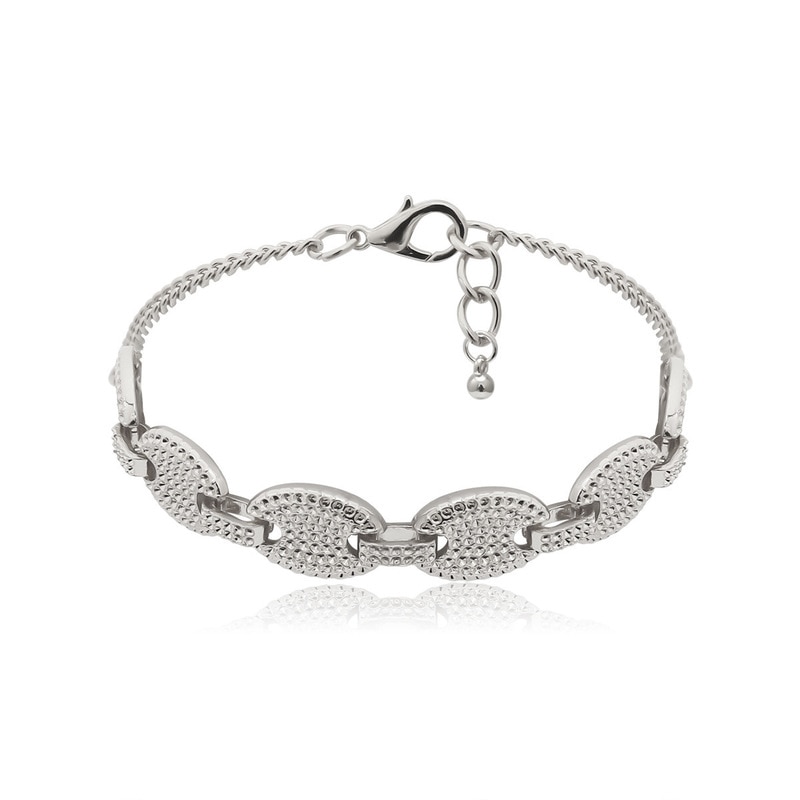 Uniti attraverso-confine accessori retrò manuale pesante bracciale in metallo personalità femminile diversi Egli Bo ovale del braccialetto a catena