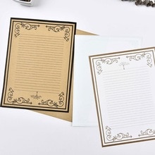 32pcs/pack Retro Writing Letter Stationery Romantic Chinese Style Lace Letterhead Note Paper