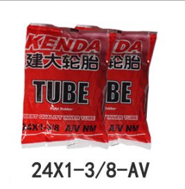 20/24/26 Inch Kenda Fiets Binnenband Voor Mtb Mountainbike Band Butyl Rubber Av Fiets Buis Band Schrader valve Tube: 24   1-3 8-av