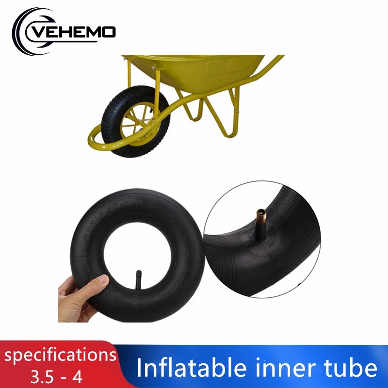 Vehemo Air Binnenband Tyre Voor 10 "Tire 3.5-4 Binnenband Hand Vrachtwagen Wagon Kruiwagen