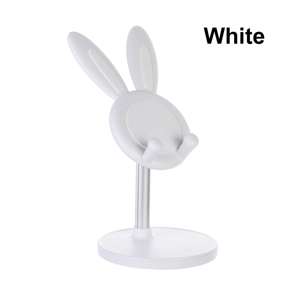 Universal Rabbit Ears Phone Holder Adjustable Aluminum Alloy Tablet Stand Telescopic Desktop Rack Mobile Phone Accessories: Rabbit Ears 3