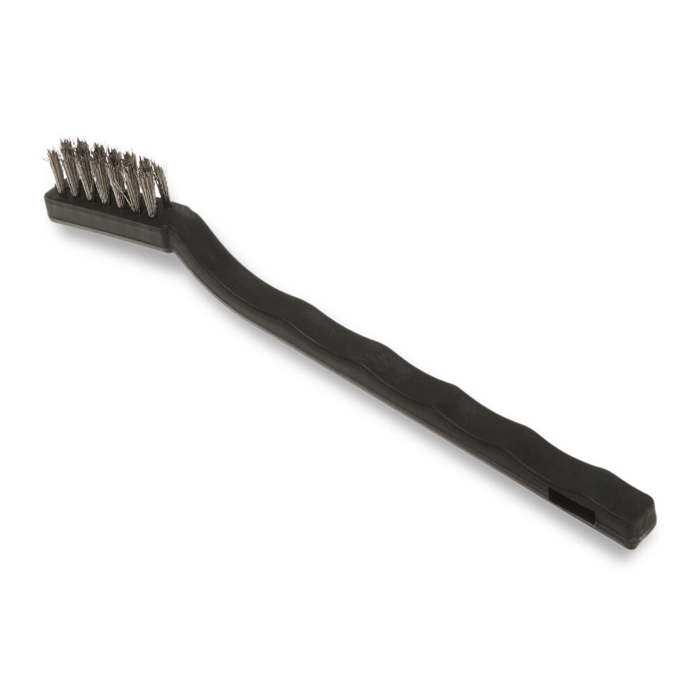 Multifunktionel stålbørste håndstål messing nylon metal rustmalingsfjerner ren overflade rustfrit stål grill rengøringsværktøj: Stålbørste