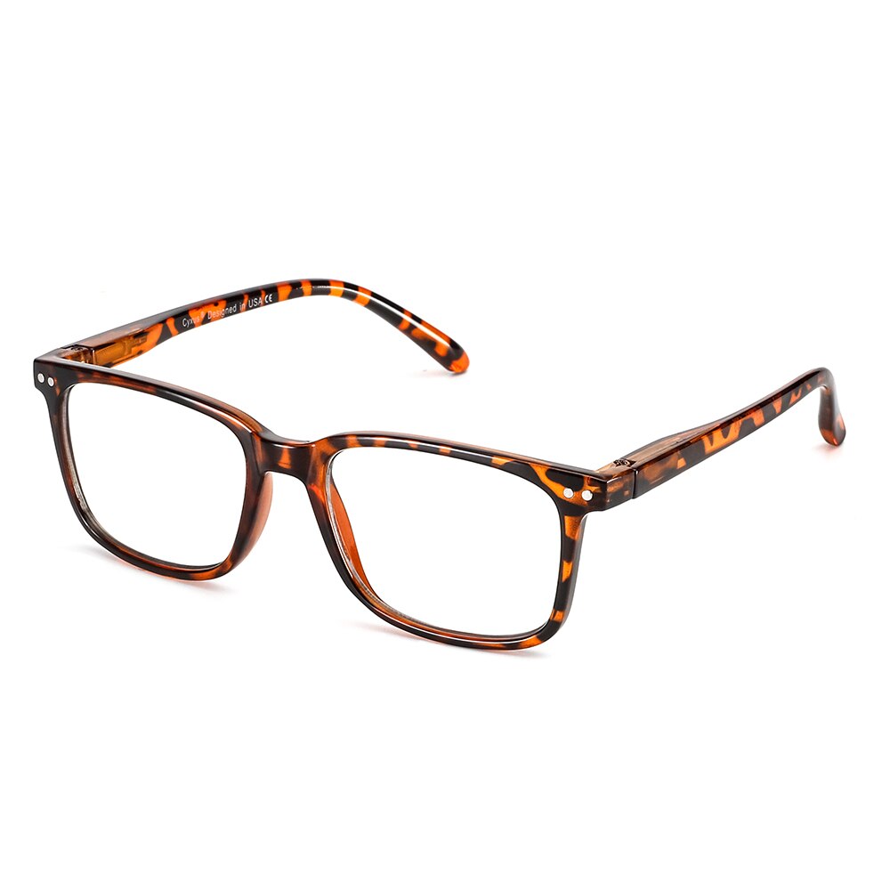 Cyxus, gafas de ordenador antiluz azul para bloquear el dolor de cabeza, lentes transparentes para juegos, gafas Unisex (hombres/mujeres) 8302: Multicolor