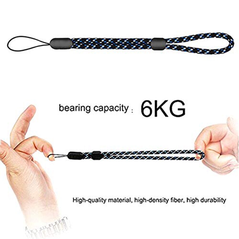 Ascromy Verstelbare Gsm Riem Nylon Pols Lanyard Voor Telefoon Case Camera USB Flash Drives Sleutels Keychain ID Tag Accessoires