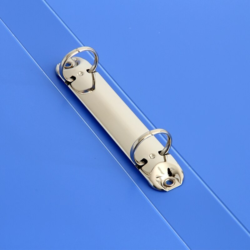 Deli A4 dossier en forme de O à deux trous dossiers perforés à feuilles mobiles informations Clip stockage de fichiers fournitures de bureau 5382 organisateur de bureau