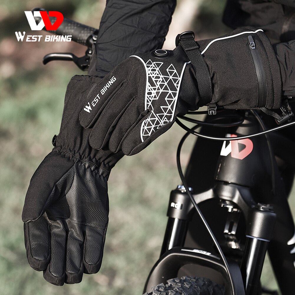 Verwarmde handschoenen, winterhandschoenen USB verwarmde