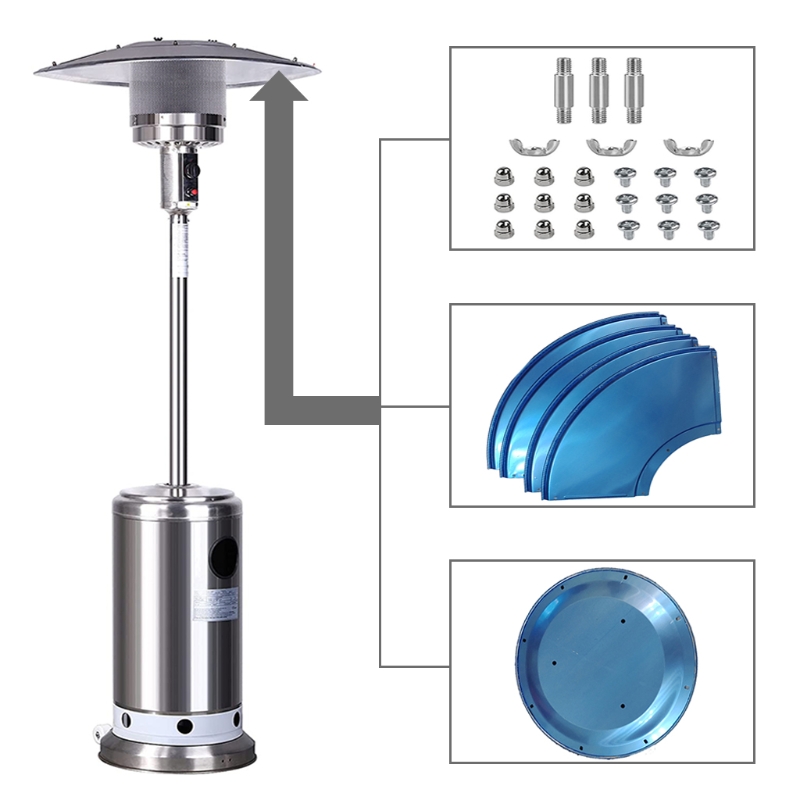 Patio Heater Top Reflector Shield Voor Heater Outdoor Vervangende Onderdelen Accessoires Voor Outdoor Propaan