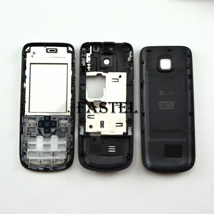 Voor Nokia 2700 Full Complete Mobiele Telefoon Behuizing Cover Case + Engels/Russisch/Arabisch Toetsenbord met tracking