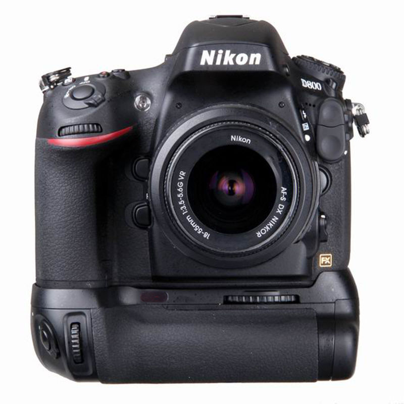 Jintu Pro Multi-Power Vertical Battery Grip Houder Voor Nikon D800 D800E D810 Dslr Camera Als MB-D12 Power Door aa Of EN-EL15