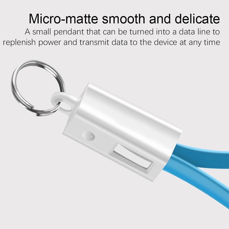 Micro Usb Type C Fast Charger Sync Gegevens Multifunctionele Powerbank Sleutelhanger Type-C Kabel Voor Xiaomi Mi5 samsung S10 S9 Plus Cord