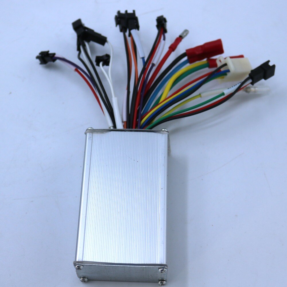 36v 48v 250w 15a bldc motorstyrning e-cykel borstlös hastighetsförare dual mode sensor/sensorless controller