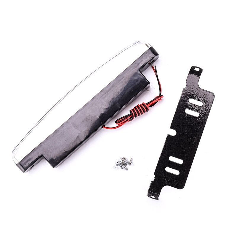 Luz de circulación diurna antiniebla para faros delanteros, luz de conducción diurna blanca de 8led para coche con luces de advertencia de navegación automática, estilo de coche