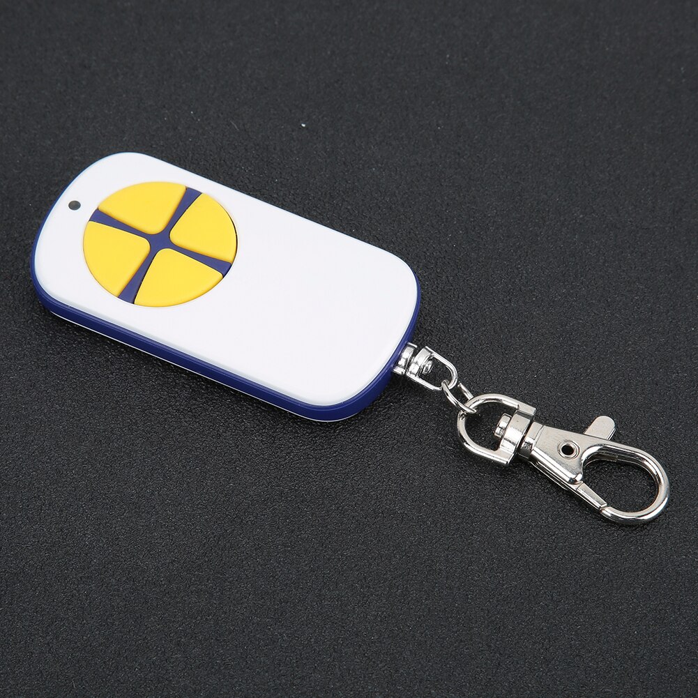 433MHz Wireless 4-Button Garage Door Remote Control Copier Duplicator Keys Fob