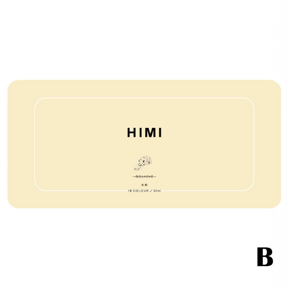 18 Kleuren Draagbare Art Jelly Gouache Set 30Ml Niet Giftig Voor Kunstenaars Gouache Met Aquarel Studenten palet S6P8: green