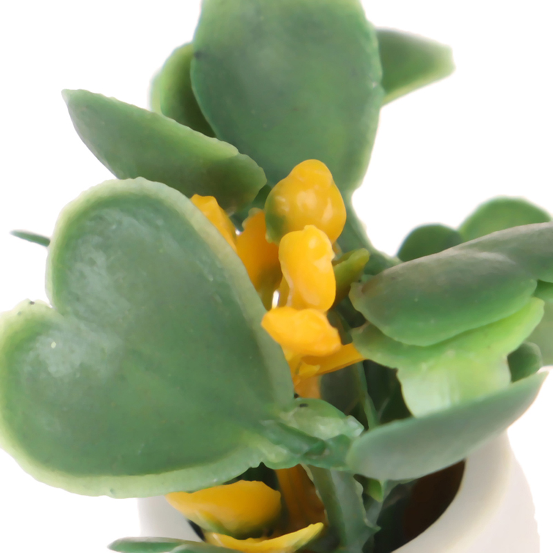 1:12 Dollhouse Miniatuur Groene Plant In Pot Meubilair Home Decor Accessoires Pretend Paly Speelgoed