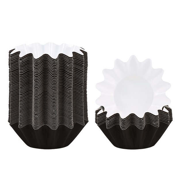50pcs Wax Melt Warmer Liners Reusable Wax Liner Candle Popper Liner Leakproof Wax Tray for Scented Wax Electric Wax Warmers: Black