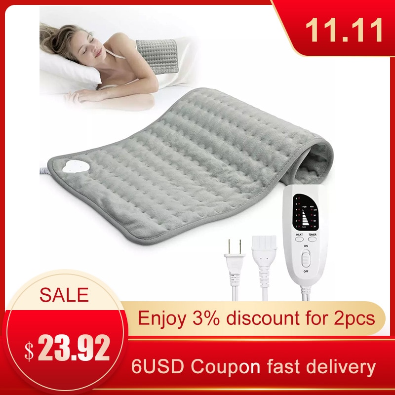 Elektrische Verwarming Pad Fysiotherapie Verwarming Pad Terug Therapie Pad Kleine Elektrische Deken 110/220V Eu/Us/au/Uk Plug Ectric Deken