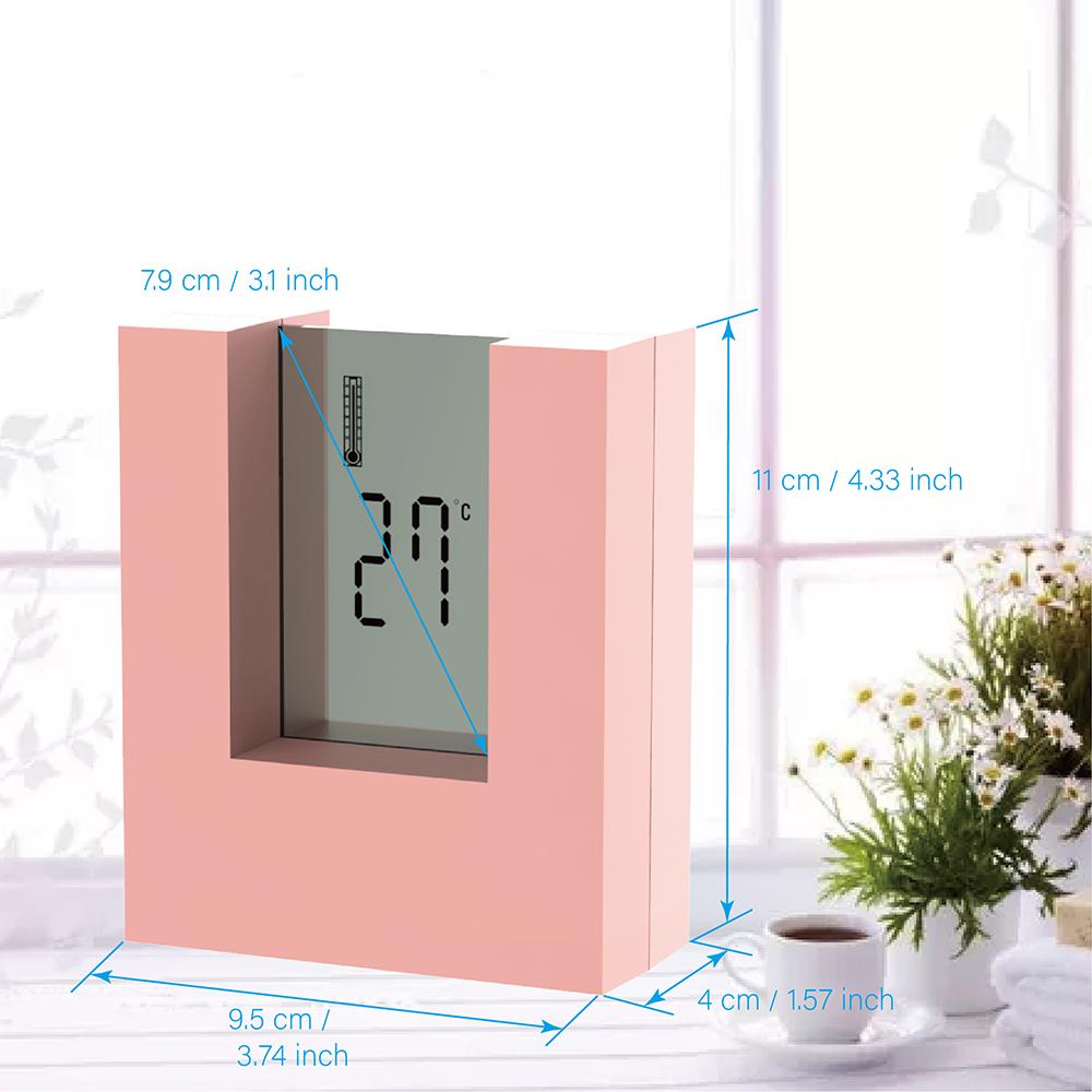 Electronic Desk Alarm clock Calendar with Count Down Timer and Thermometer for home office watch Battery Clock PLD