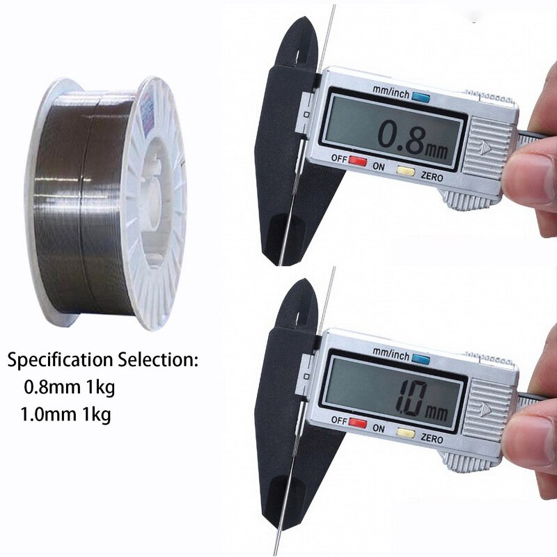 Solid Lassen Draad 0.8Mm/1Mm Solid Lasdraad Roestvrij Effen-Gevulde Spool Lassen Draad Voor Voedsel/Universele Chemische Apparatuur