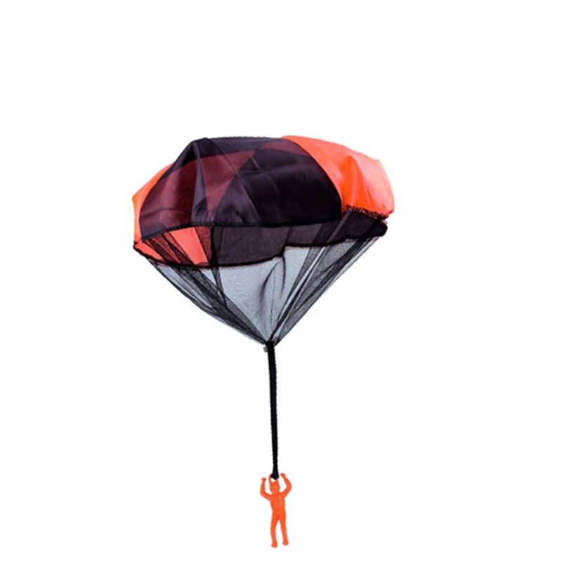 Hand Gooien Mini Parachute Kids Outdoor Games Educatief Speelgoed Parachute Kinderen Sport Speelgoed: Oranje