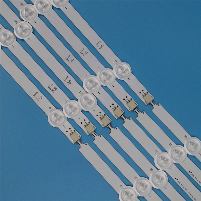 10 Lamps 1000mm LED Backlight Strip Kit For LG 50LN577S 50LN577V -ZK 50 inchs TV Array LED Strips Backlight Bars Light Bands