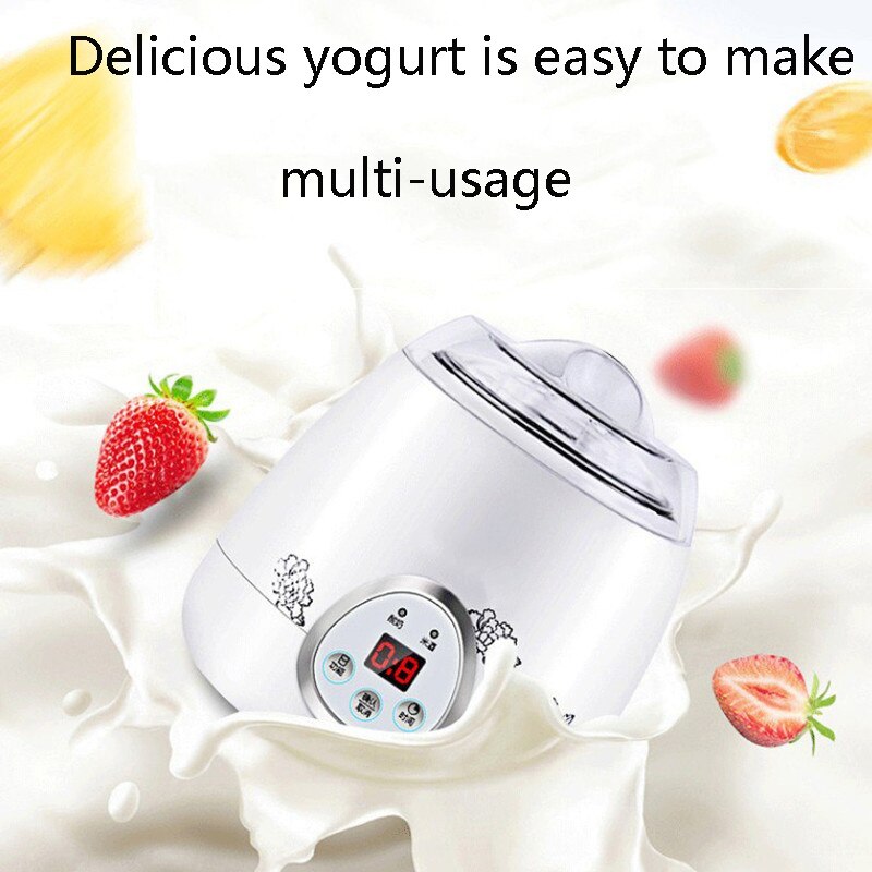 110v-220v Multi-function Yogurt Machine Homemade Yogurt Natto Machine Household Automatic Japanese 750ML Yogurt
