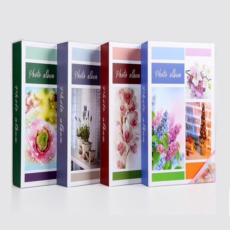 300 Sheets Interleaf Type Scenery Family Photo Album Scrapbook 6 Inch Classical Cartoon Photo Album Kid