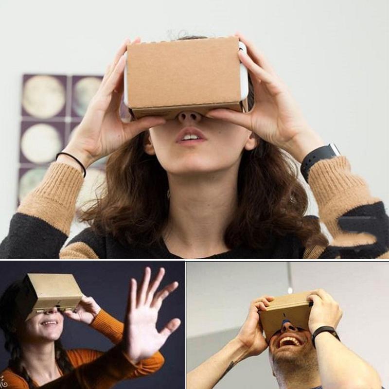 Cardboard Style Virtual Reality VR Glasses Virtual Reality Glasses For 3.5-6.0 inch Smartphone for iphone samsung r57