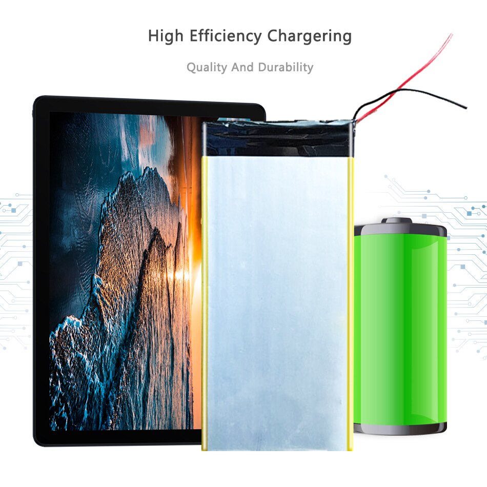 Battery 6500mAh T1006-3280185 (2line) For CUBE ALLDOCUBE M5 Tablet PC Li-ion Bateria