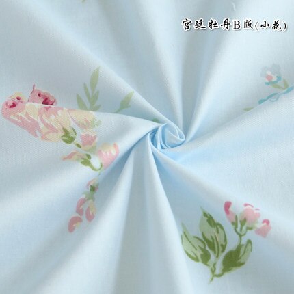 100cm * 160 cm/teil, alle baumwolle Köper stoff, kleine garten blume kleidung, bettwäsche, kissen stoff, DIY kleine handgemachte Material: 9