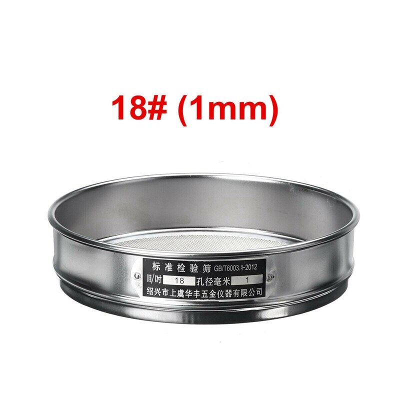 Hg-heavy duty trädgårdsgåta såll nät jord sålla kompost fröbricka trädgårdsredskap -18 (1mm)