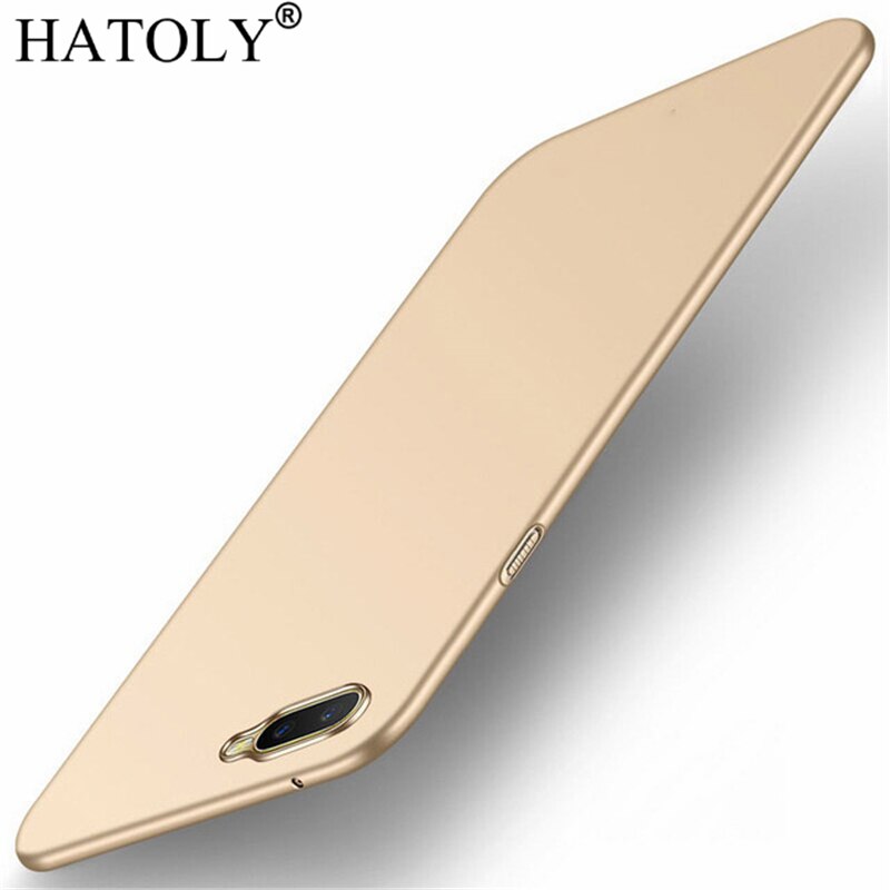 For Smooth Cover OPPO RX17 Neo Case OPPO K1 Ultra-thin Hard PC Protective Back Cases for OPPO RX17 Neo HATOLY: for OPPO RX17 Neo / Gold
