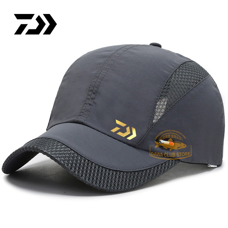 DAIWA Fishing Sun Hat Summer Outdoor Sports Quick-drying Mesh Baseball Cap Riding Leisure Windproof Sun Hat