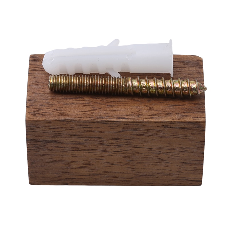 Kledinghanger van natuurlijk hout, aan de muur te bevestigen, diversen, handtas, hoed, sjaalhaak, decoratieve sleutelhanger, opbergrek voor in de badkamer