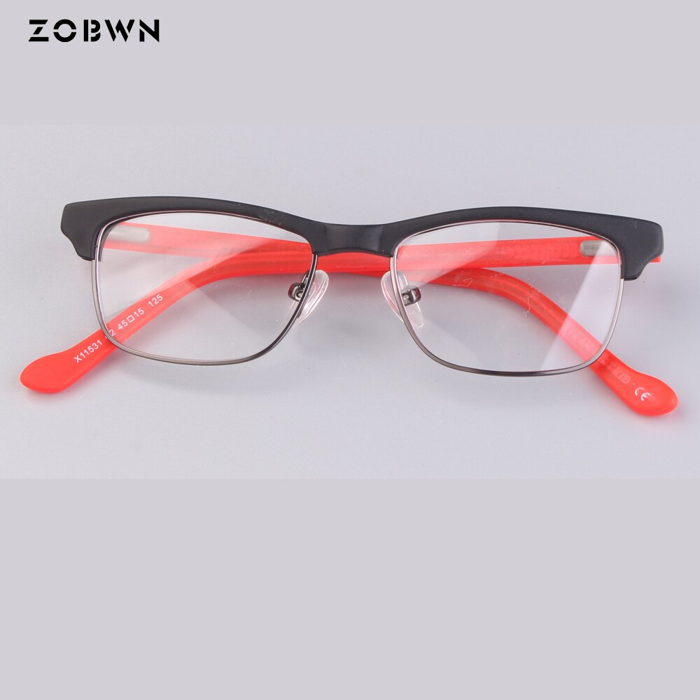 Kids prescription eyeglasses pink green optical frames full metal &amp; handmade children glasses boy girl blue light blocking glass