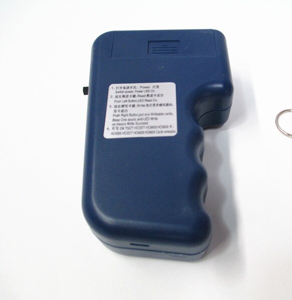 RFID Reader Writer 125KHz ID Card Keyfob duplicator Duplicate/Copy Door System + 10 EM4305 Key Fobs