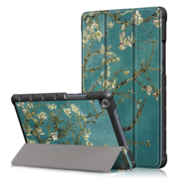 GLIGLE pokrowiec na Tablet do Huawei MediaPad M5 Lite 8 ( JDN2-AL00/JDN2-W09) pokrowiec ochronny na całe ciało + Led + dotykowy długopis: XH