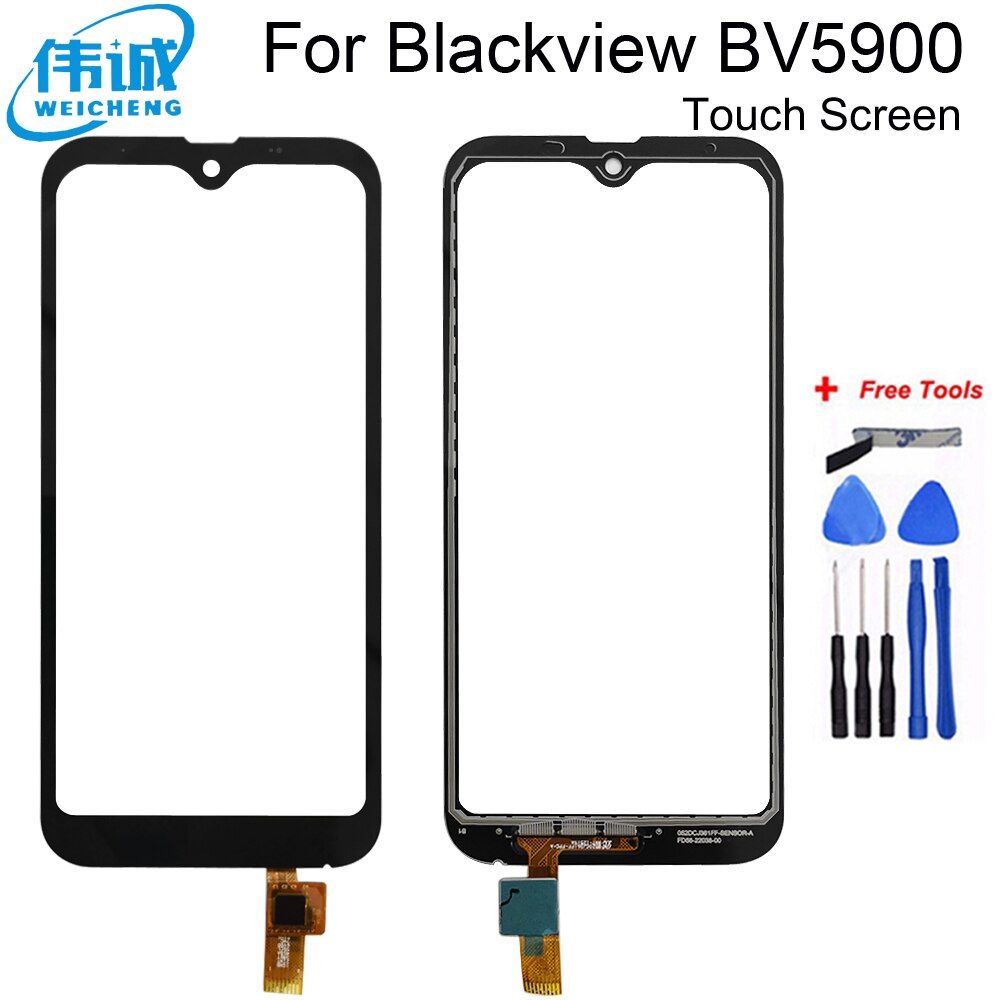 Touchscreen originale al 100% per blackview bv5900 Touch Screen Digitizer sostituzione vetro per bv 5900 sensore strumenti per telefoni cellulari