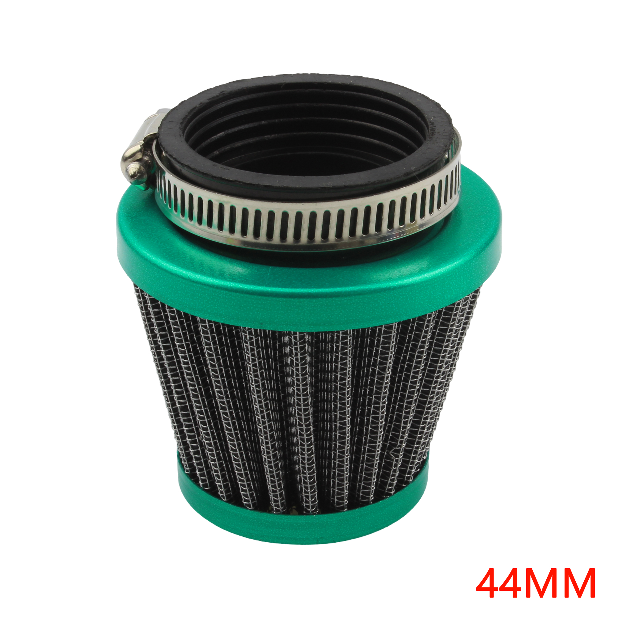 Motorrad luftfiltersysteme 35mm 38mm 42mm 44mm Universal- Motorrad teile Einlass Induktion ssatz Schmutz Grube Fahrrad: Licht Grün