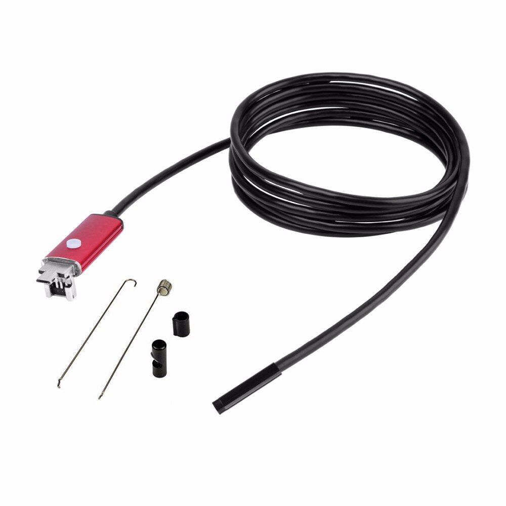 8mm 8 led 2 in 1 android endoskop mikro usb endoskop inspektion kamera videokamera til andriod telefon og  pc 2m 5m 10m vandtæt