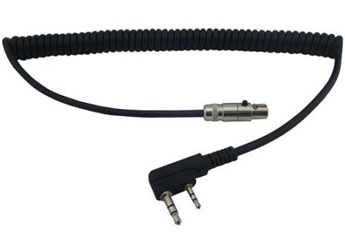 Cables de radio con 5 mini conector xlr hembra para casco paramotor YUENY y auriculares de carreras de coches YUENY