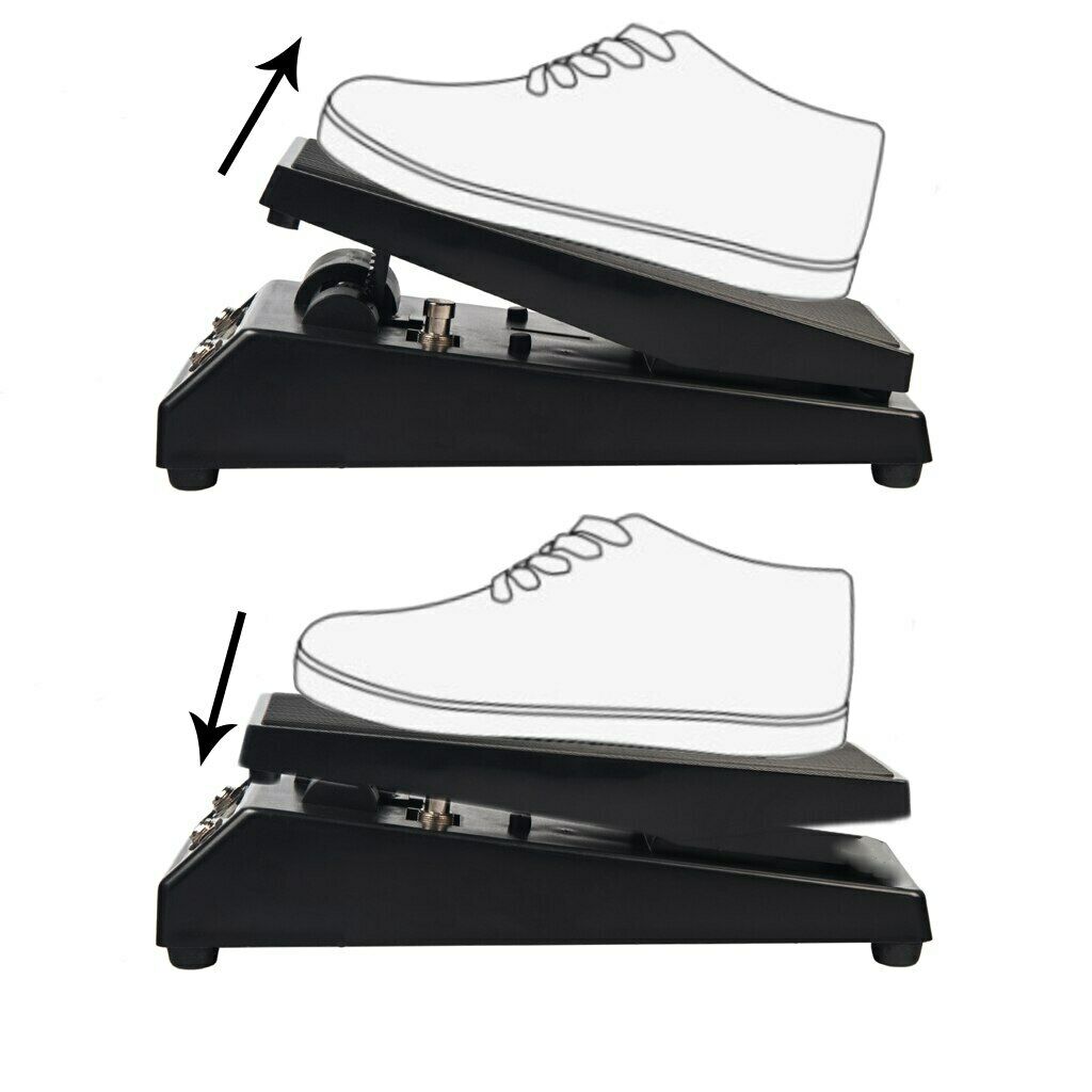 Guitar Pedal DF2210 Daphon Guitar Wah Wah Pedal For Electric Guitar Players DJ Black