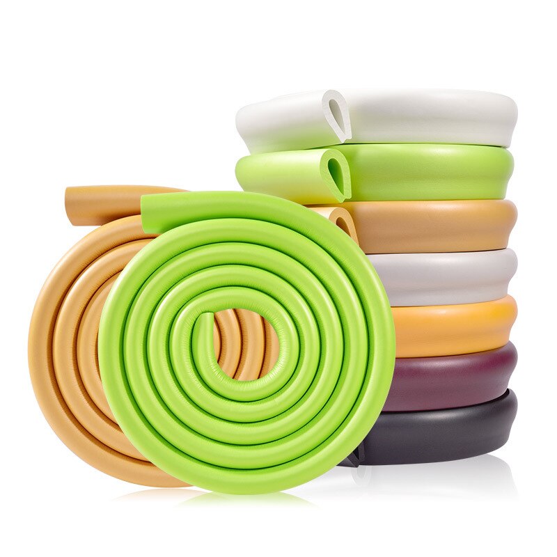 2m U Type Baby Safety Table Desk Edge Guard Strip Home Cushion Guard Strip Safe Protection Children Bar Strip Soft Thicken